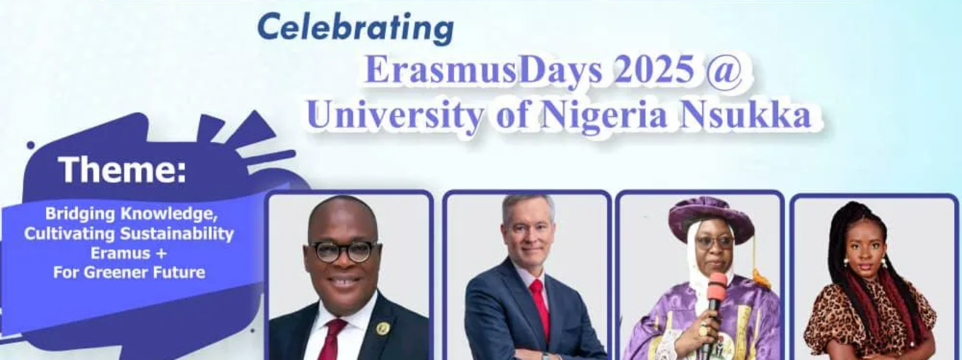 Invitation to ErasmusDays 2025 Celebration at UNN
