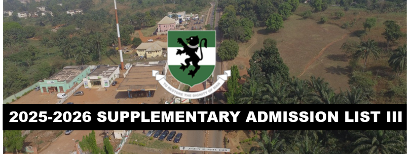2025/2026 SUPPLEMENTARY ADMISSION LIST III