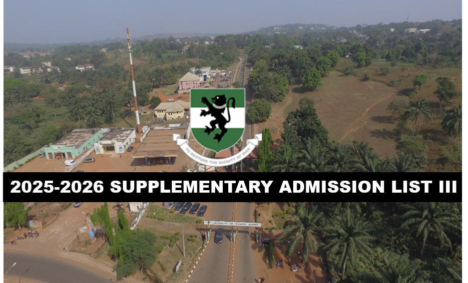 2025/2026 SUPPLEMENTARY ADMISSION LIST III