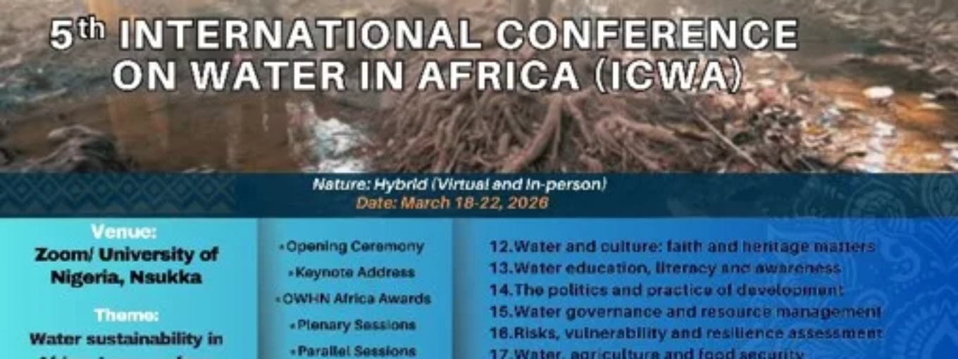 International Conference on Water in Africa (ICWA)