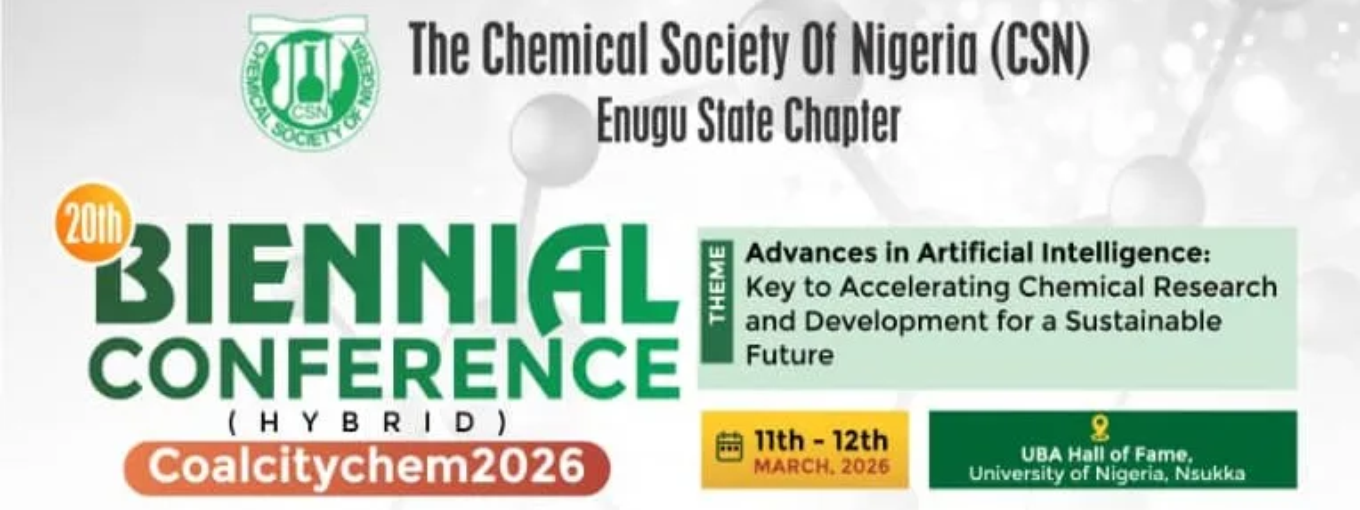 Call For Abstracts: The Chemical Society of Nigerian (CSN)