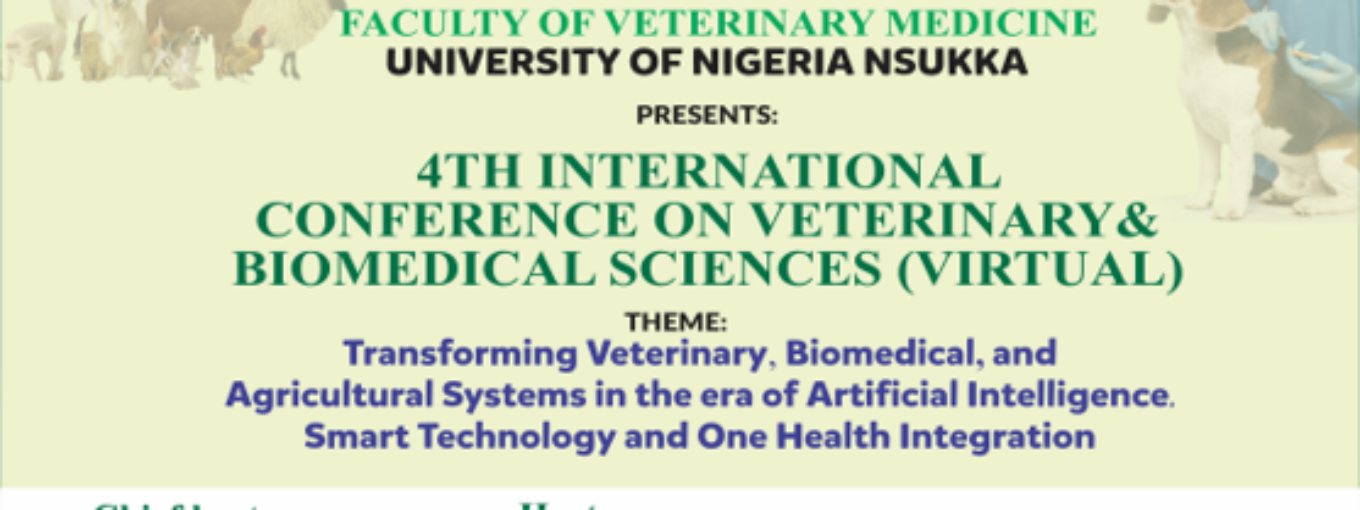 THE 4th INTERNATIONAL CONFERENCE ON VETERINARY AND BIOMEDICAL SCIENCES