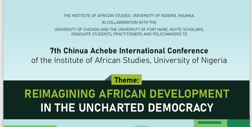 Read more about the article 7th Chinua Achebe International Conference of the Institute of African Studies, University of Nigeria