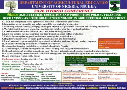 Read more about the article Department of Agricultural Education; 2026 Hybrid Conference