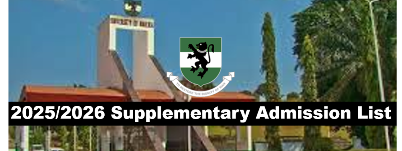 2025/2026 Supplementary Admission List