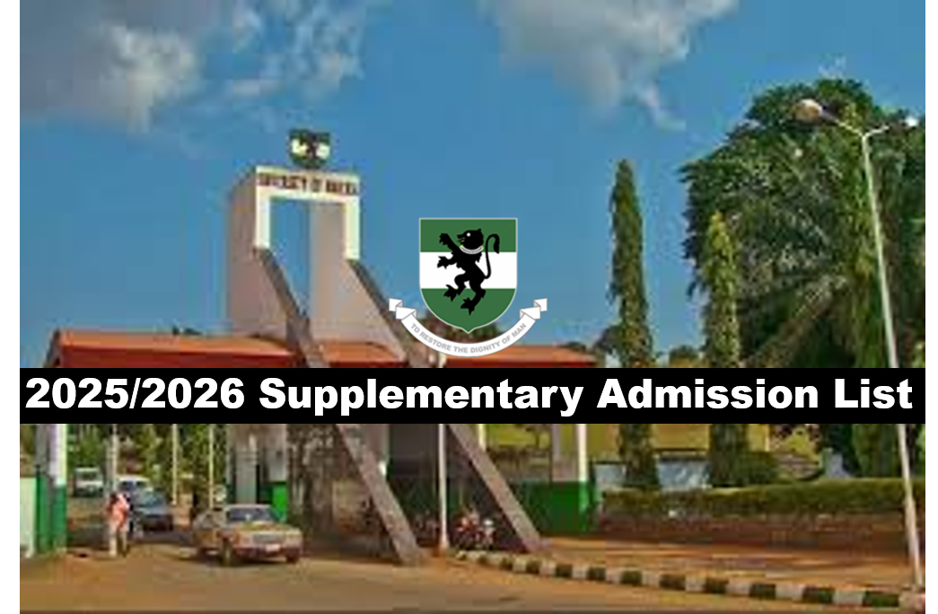 Read more about the article 2025/2026 Supplementary Admission List
