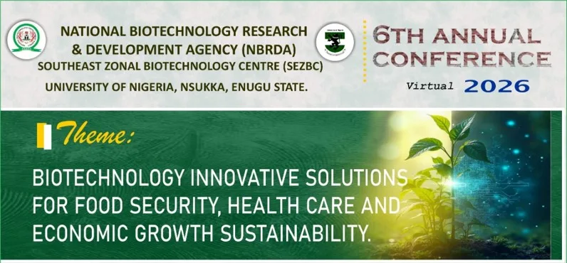 Read more about the article 6th Annual Conference: Southeast Zonal Biotechnology Center, UNN
