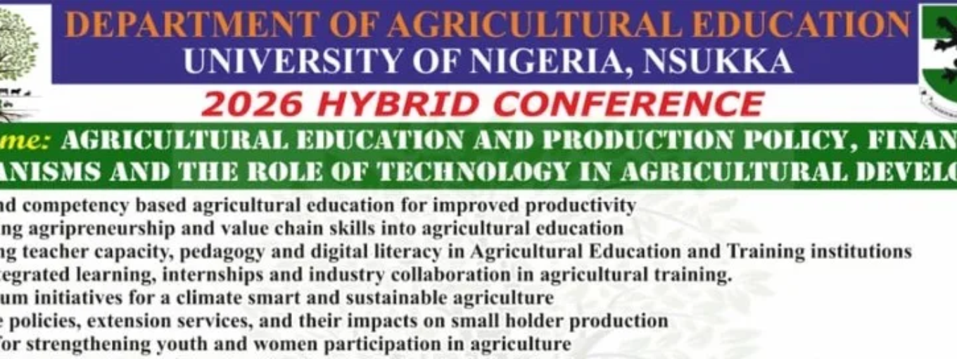 Agricultural Education: 2026 Hybrid Conference