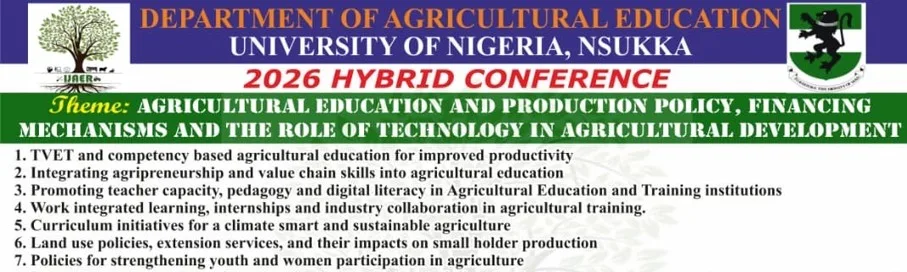 Read more about the article Agricultural Education: 2026 Hybrid Conference