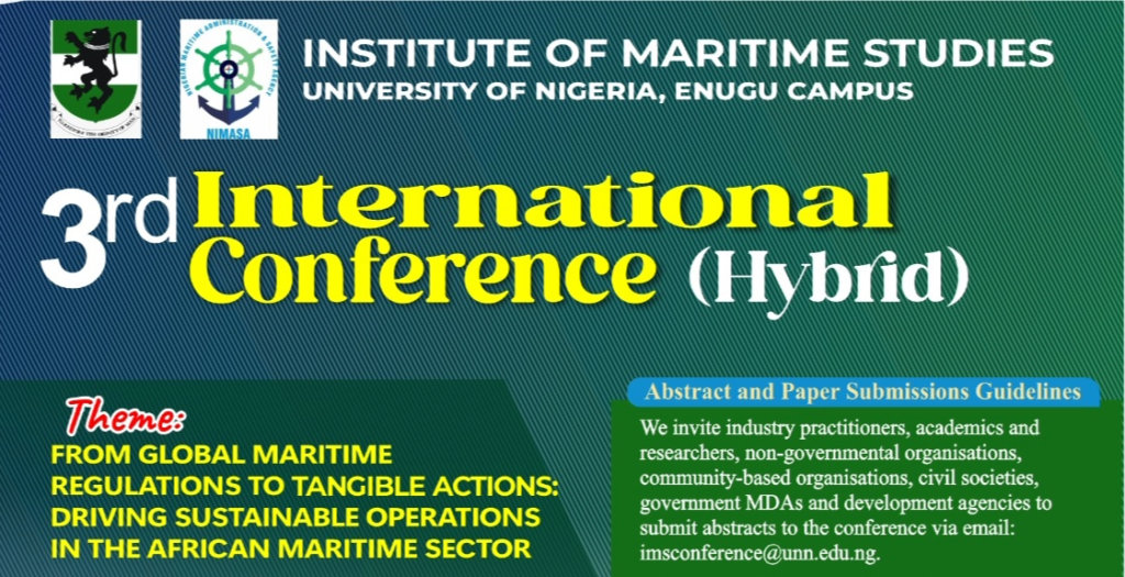 3rd International Conference (Hybrid) By The Institute Of Maritime Studies