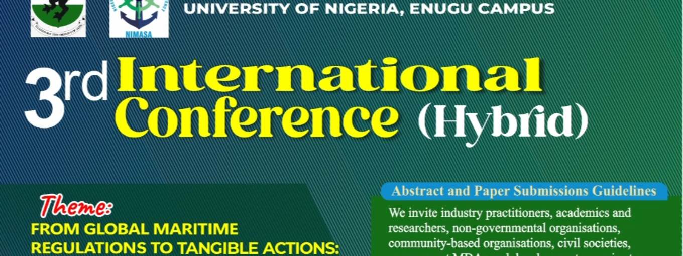 3rd International Conference (Hybrid) By The Institute Of Maritime Studies