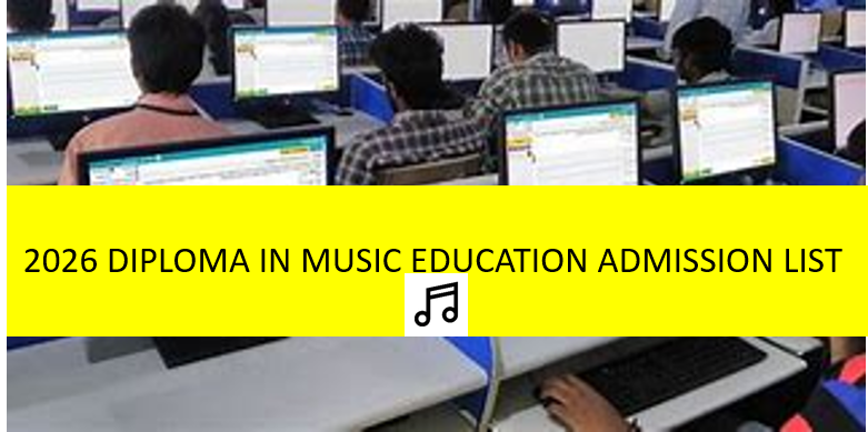 Read more about the article 2025-2026 DIPLOMA IN MUSIC EDUCATION LIST