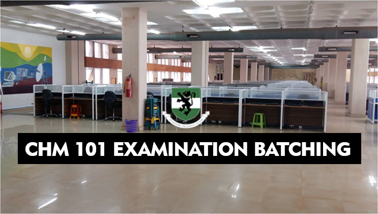 Read more about the article Timetable schedule for CHM 101 examination