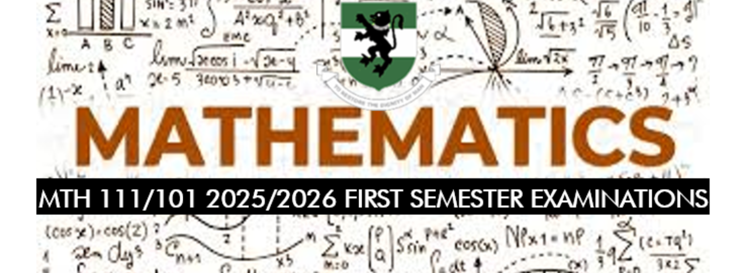 Computer Based Exam (CBE) For MTH 111/MTH101