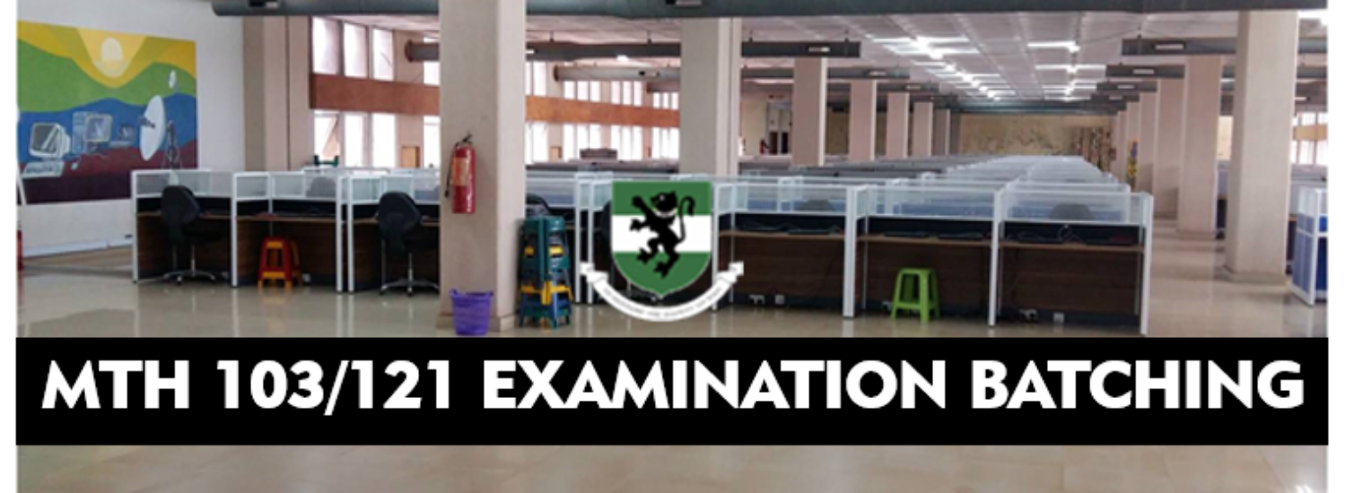 NOTICE OF MTH 103/MTH 121 MOP-UP EXAMINATION