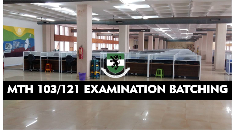 Read more about the article NOTICE OF MTH 103/MTH 121 MOP-UP EXAMINATION