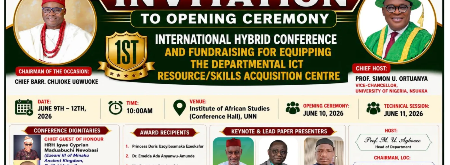 Department of Continuing Education International Hybrid Conference.