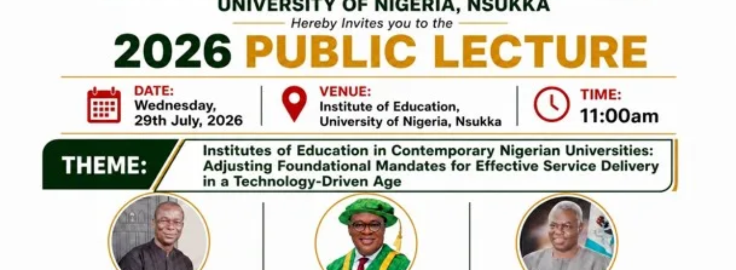 Institute of Education: 2026 Public Lecture