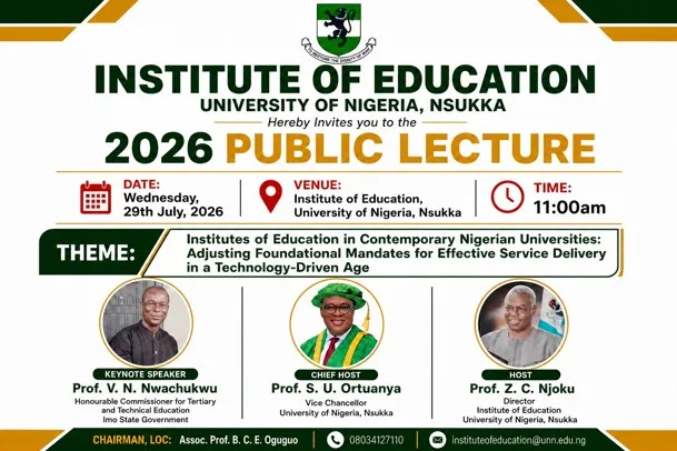 Institute of Education: 2026 Public Lecture