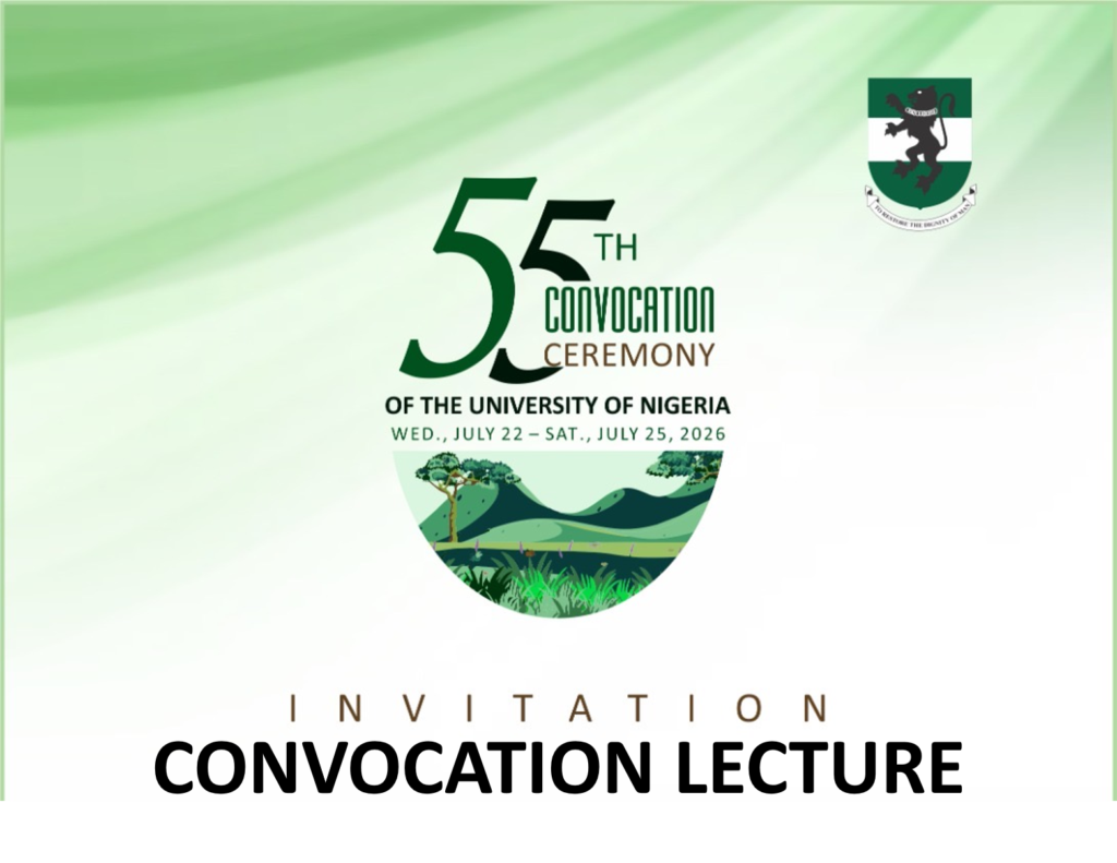 55th Convocation Lecture