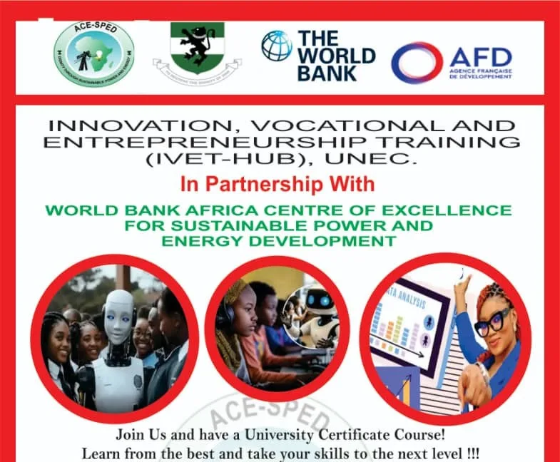 Innovation, Vocational and Entrepreneurship Training (IVET-HUB), UNEC
