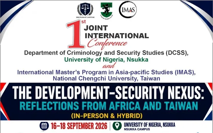 The 1st Joint International Conference, hosted by the Department of Criminology and Security Studies (DCSS)