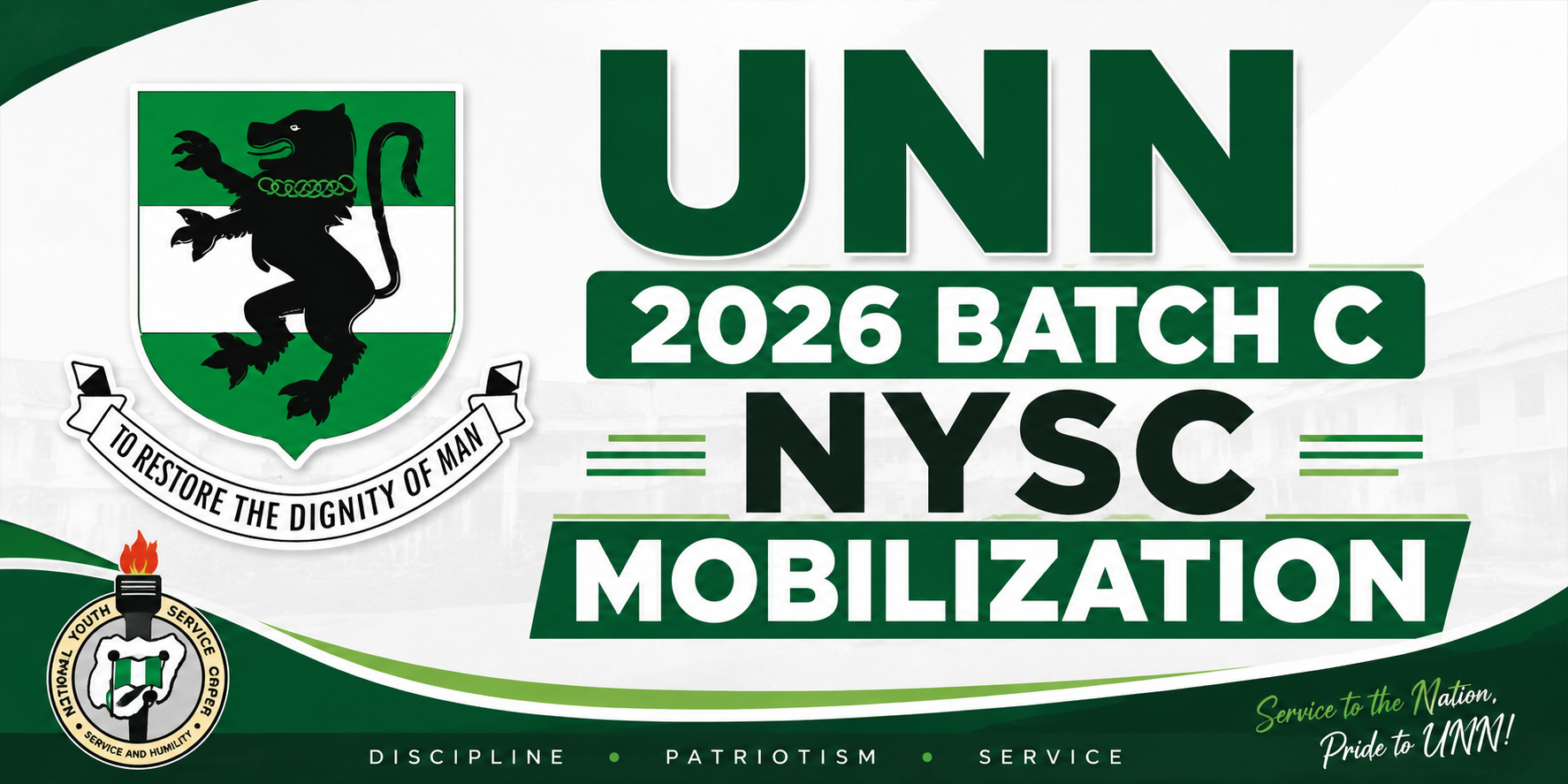 Read more about the article 2026 BATCH C NYSC MOBILIZATION