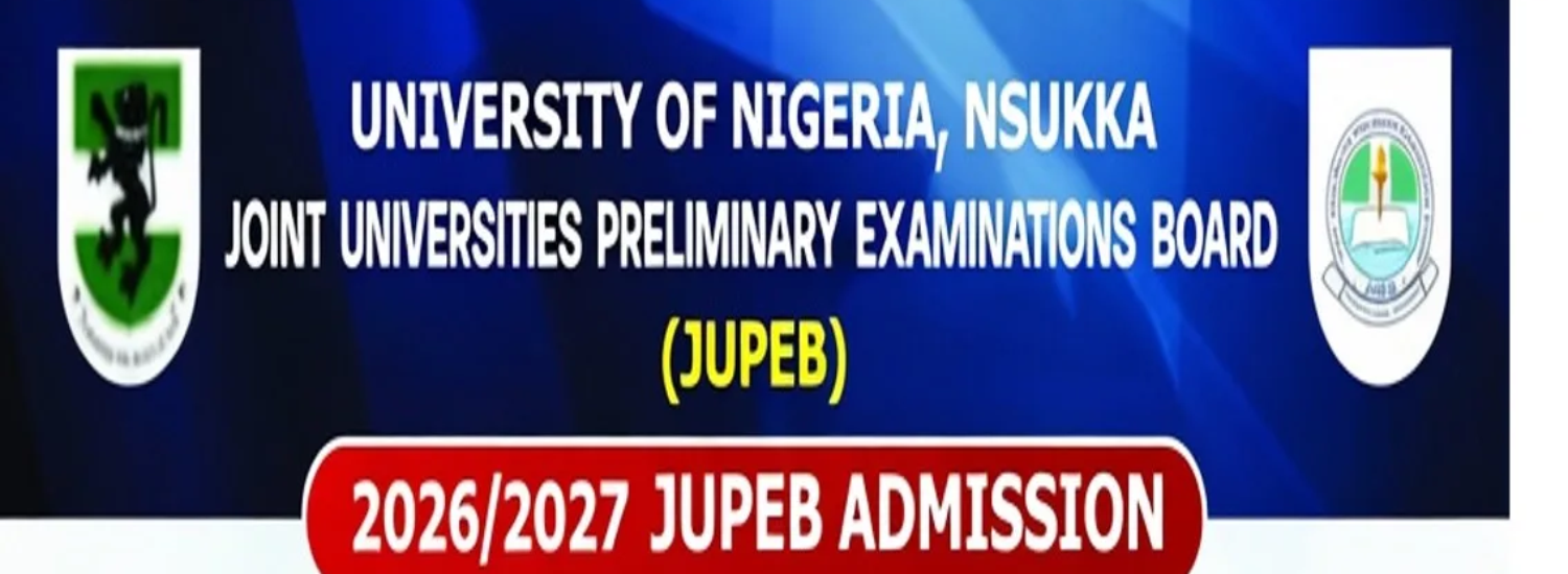 2026/2027 JUPEB ADMISSION