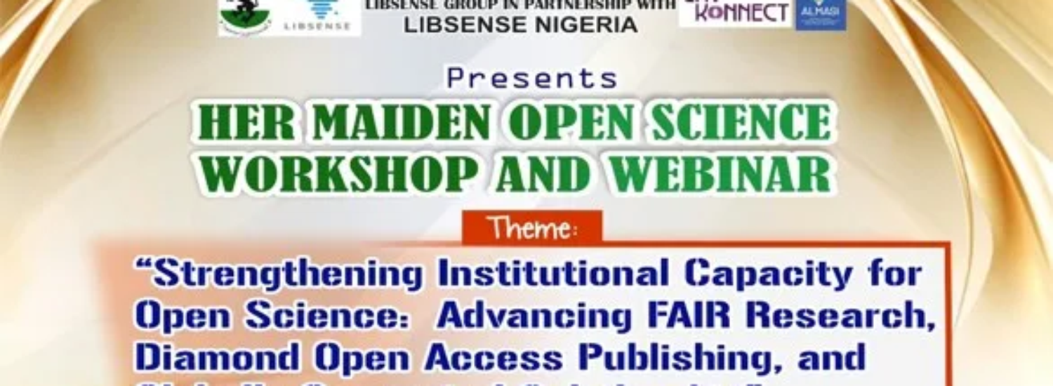 OPEN SCIENCE WORKSHOP & WEBINAR SERIES 1