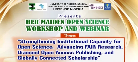 OPEN SCIENCE WORKSHOP & WEBINAR SERIES 1