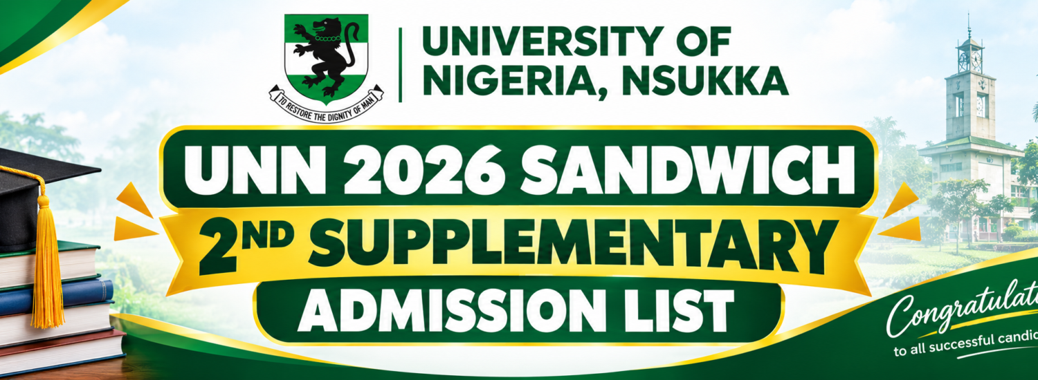2026 Sandwich 2nd Supplementary Admission List