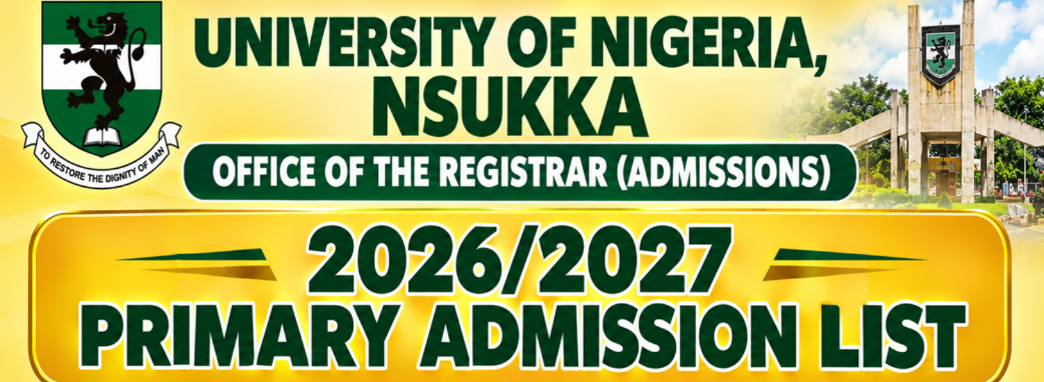 Breaking News!!! 2026/2027 PRIMARY ADMISSION LIST